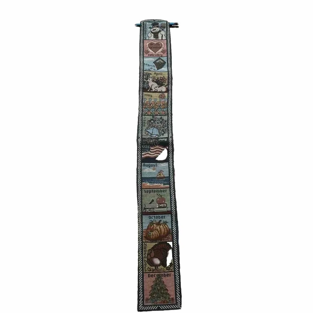 All-Occasion Holiday Seasons Tapestry Wall Hanging Decor 4